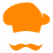 ICookedAMeal Logo in Orange