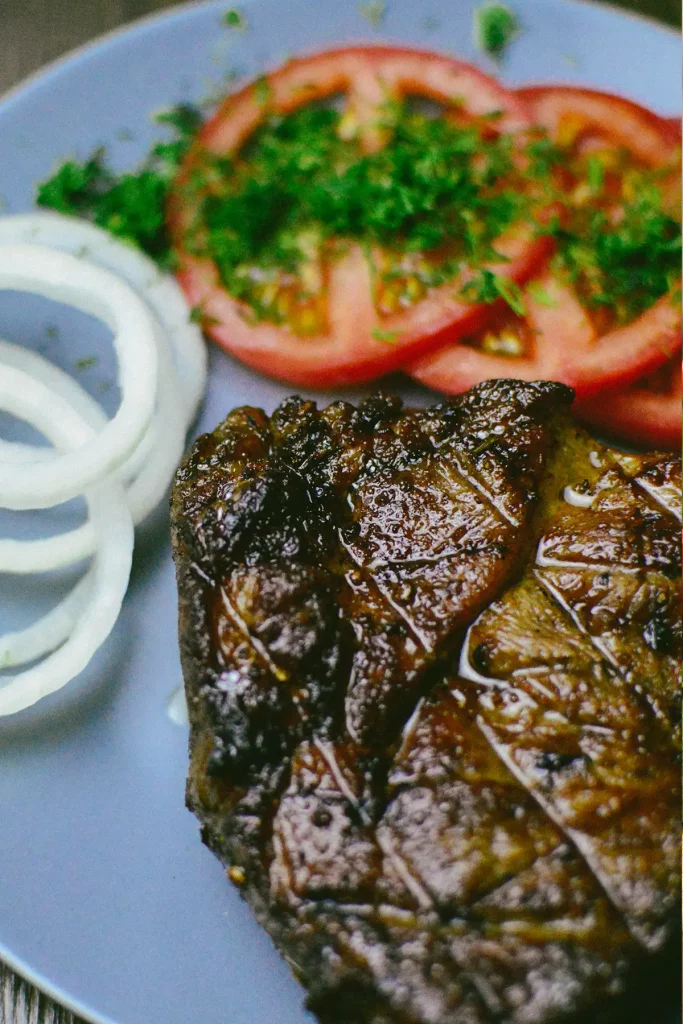 Argentinian chimichurri with steak