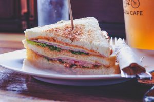 Klassisches amerikanisches Club Sandwich