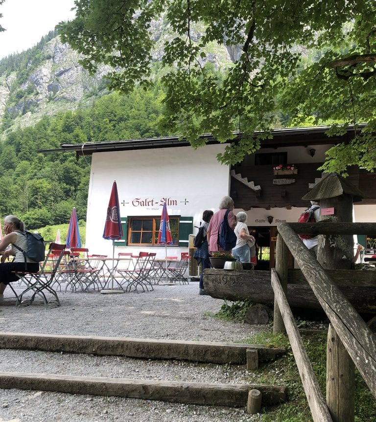 Alpengaststätte Saletalm am Königssee in Berchtesgaden
