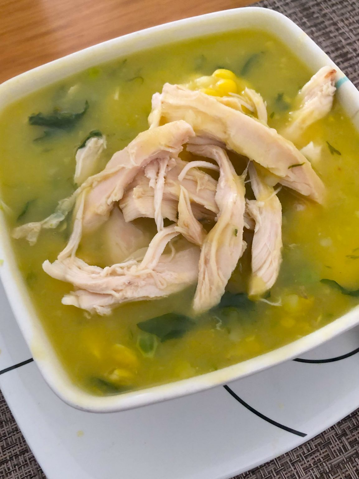 Ajiaco Bogotáno - Traditional National Dish from Colombia - icookedameal