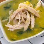 Traditionelle Kolumbianische Suppe - Ajiaco Bogotano