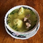 Colombian caldo de costilla