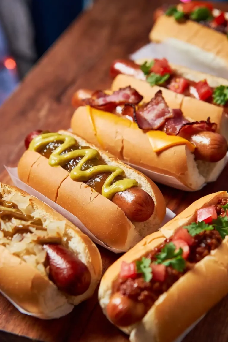 6 Traditional American Hot Dogs