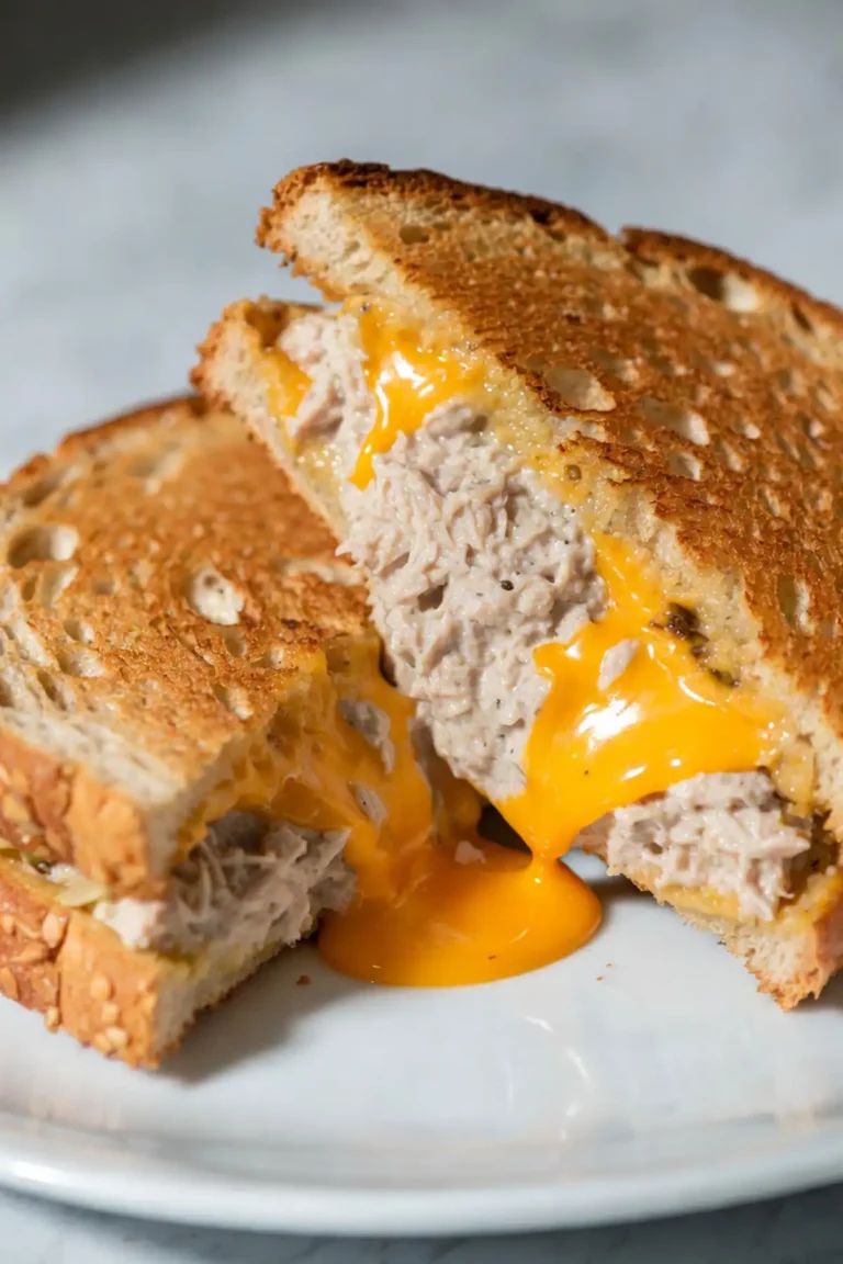Original Amerikanisches Tuna Melt Sandwich